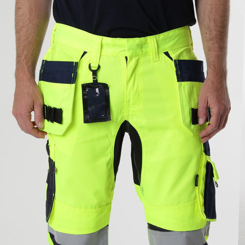 Hi-Vis Three-Quarter Length Reflective Trousers