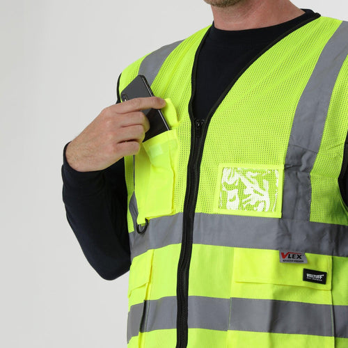 Reflex Deluxe Hi-Vis Vest